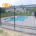 cheap ornamental steel bar pressing iron fence panels